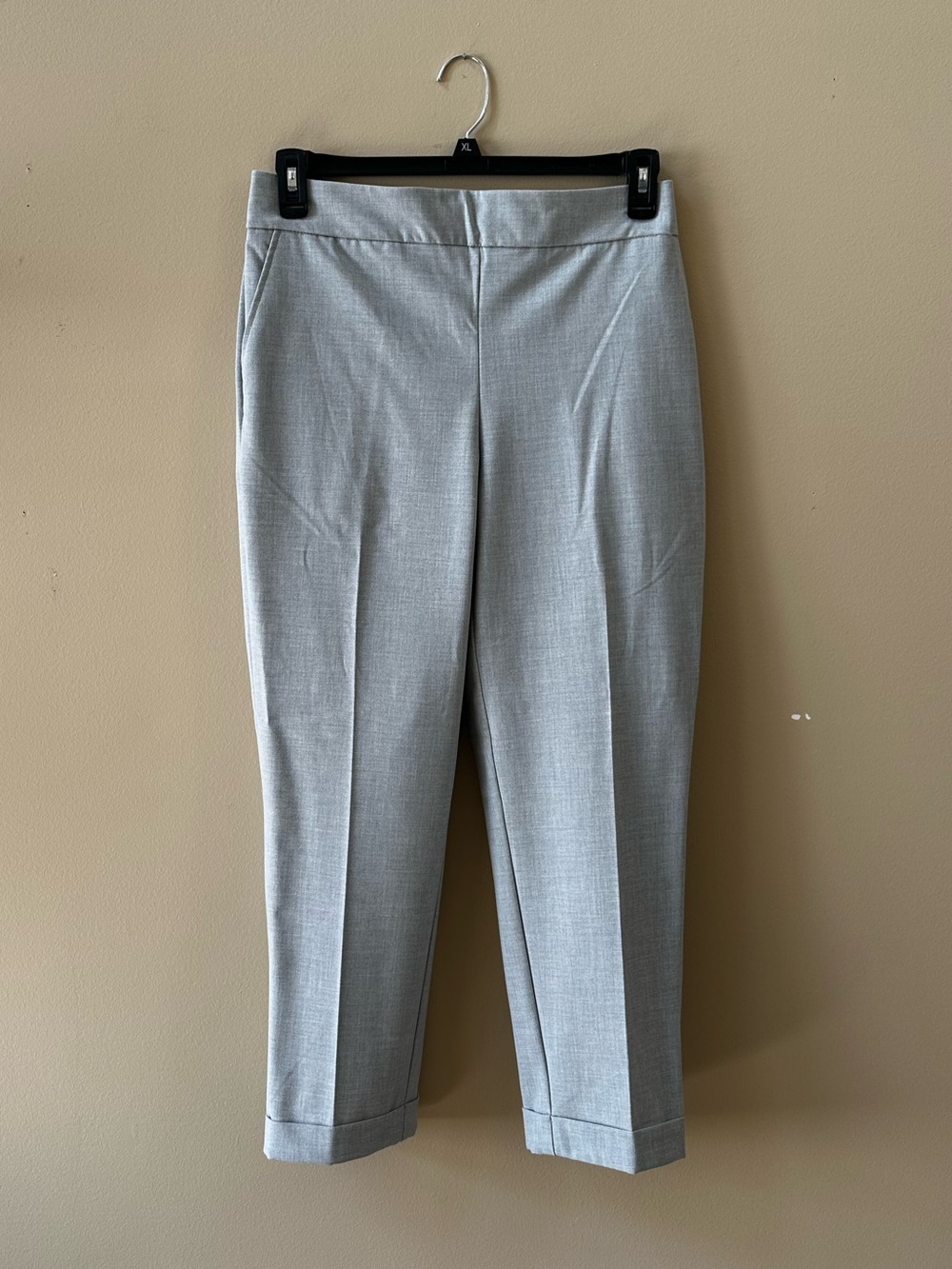 Rachel Zoe Women’s Light Gray Cropped Dress Pants - Size 10/Large